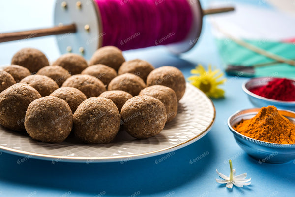 Raagi Laddu with Jaggery